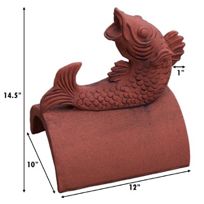 carp roof finial measurements