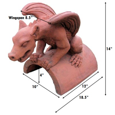 enchant dragon finial measurements