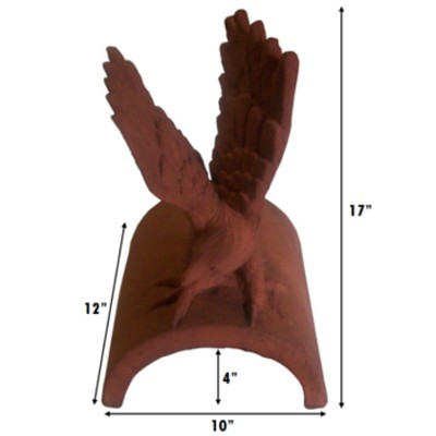 hawk roof finial measurements