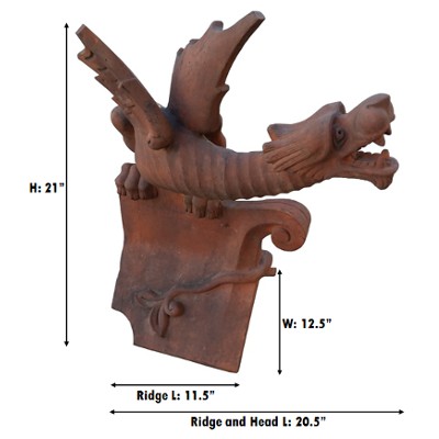 original clay roof wyvern measurements