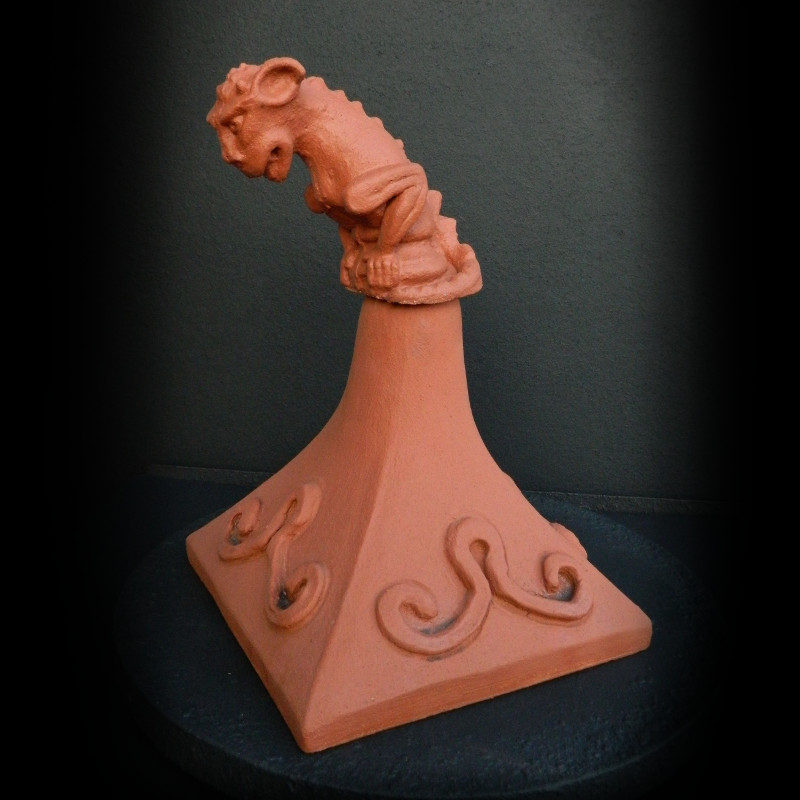 four_sided_roof_gargoyle_capping